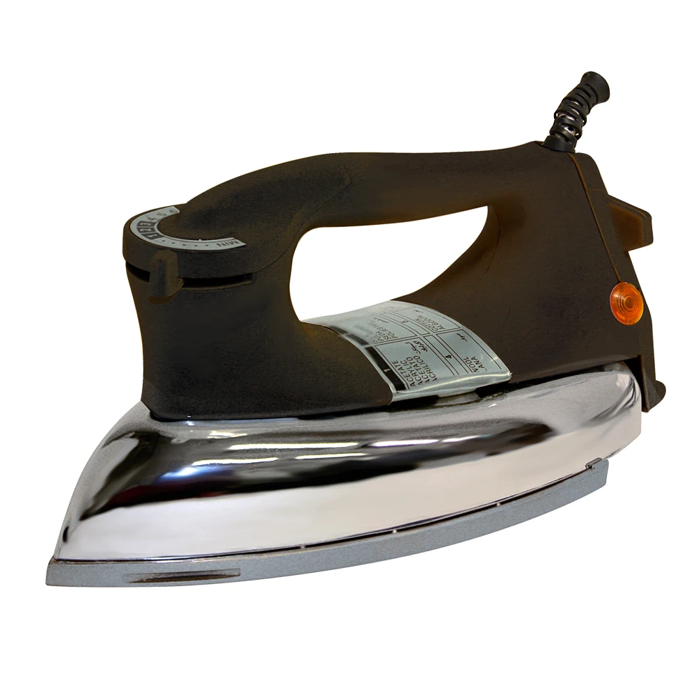 Hot Sale 1000w Golden Soleplate National Automatic Electric Iron Dry Iron
