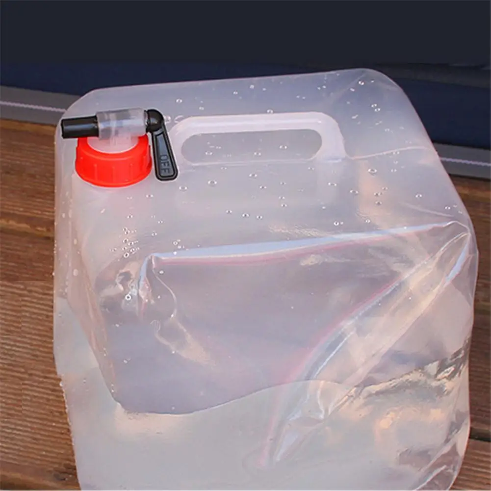 
15L Outdoor Collapsible Foldable Water Bags Container Camping Hiking Portable Survival Water Storage Carrier Bag Z1 