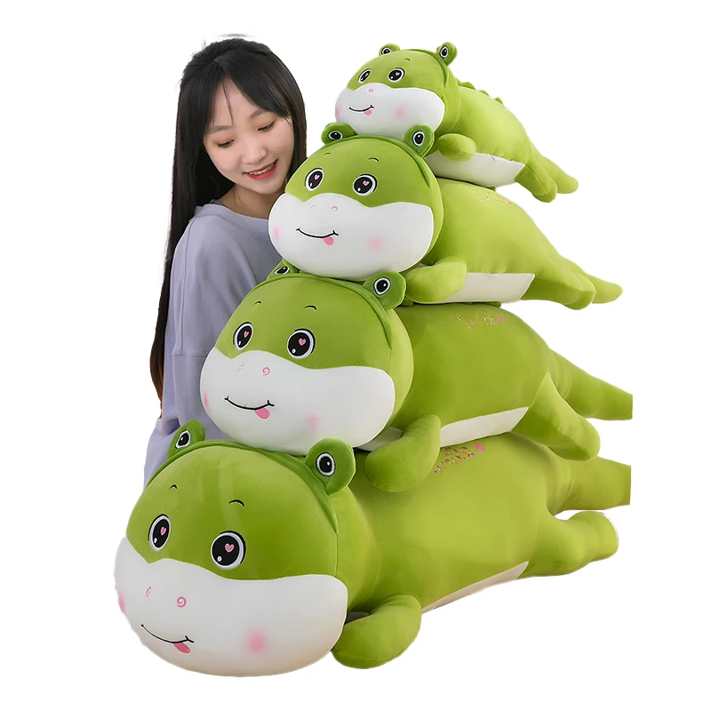 Factory Outlet 60cm Stuffed Dinosaur Cartoon Animals Plush Toys Green Super Soft Toys Dino Plush Toy Pillow