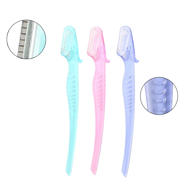 Makeup Beauty Tools Eyebrow Trimmer Blades Shaver Knife Blade Perfect Eye Brow Shaping Face Razor