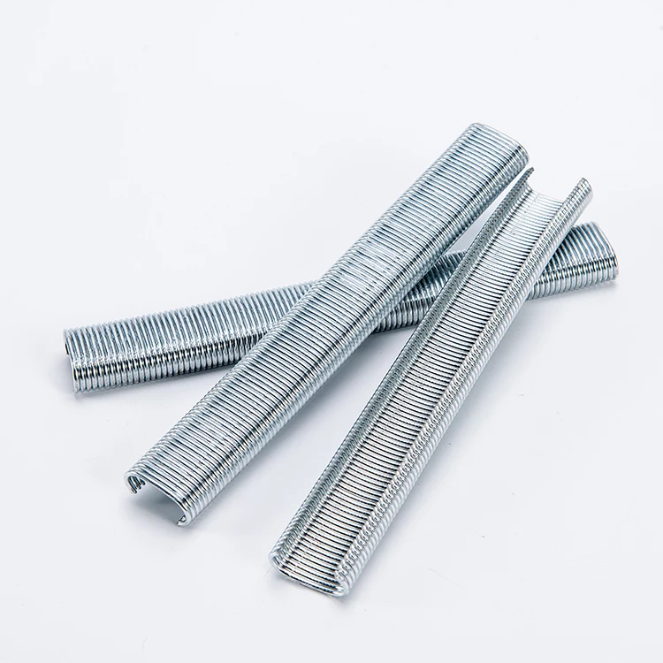 C Ring Fasteners Staples Metric steel curved staples For Penumatic Stapler