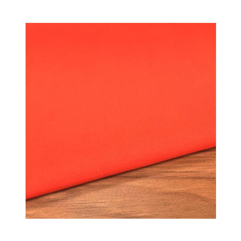 For Work Coverall Firefight Flame Retardant Nomex Iiia Fabric Meta Aramid 1313 Cloth Orange Woven Plain Medium Weight Dyed 60x55