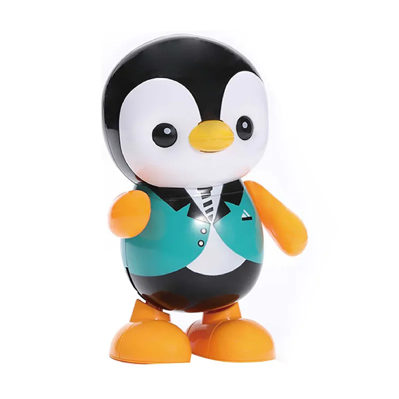 New products electric walking toy penguin for robotic dancing toys with walking