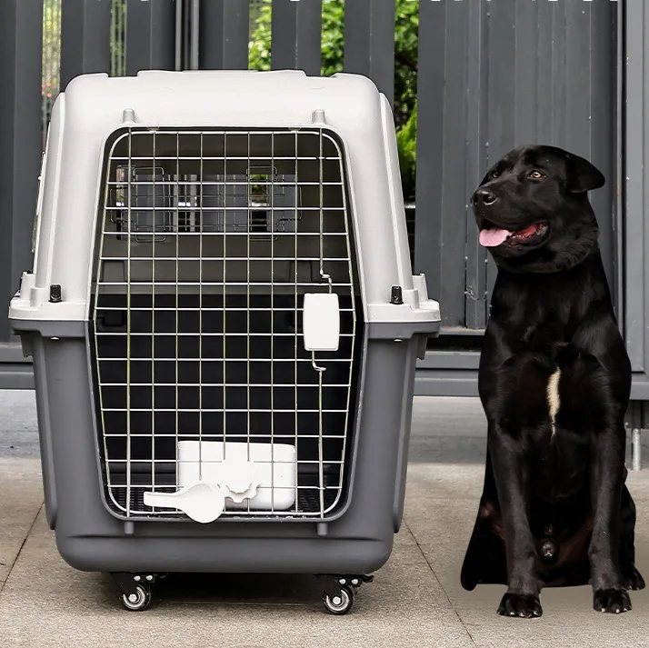 USMILEPET Hot Sale High Quality Pet Dog Car Travel Cage Airline Box Crates Pet Transport Carrier Travel Products For Dogs