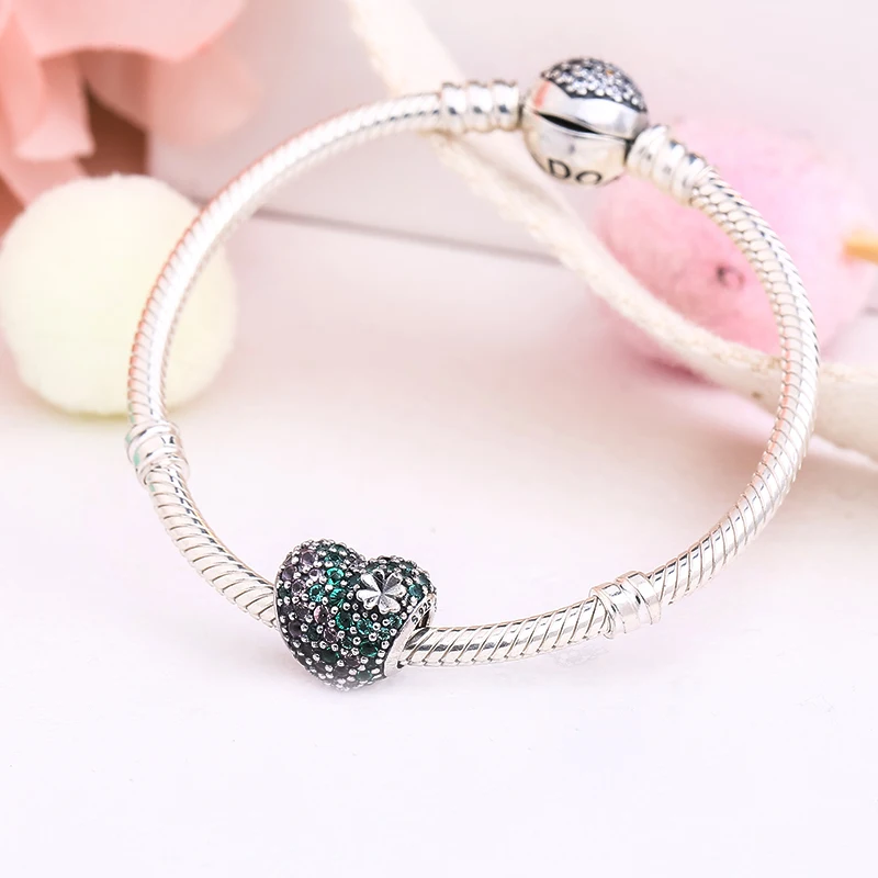 New 2022 Thailand factory customization wholesale original high quality 925 sterling silver Heart Charms for ladies