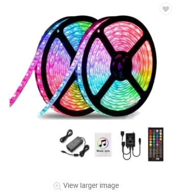 Комплект светодиодных лент Wi-Fi tuya rgb 10 м 5050 светодиодов 150 адаптер питания 24 кнопки