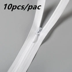 18~60cm Leggings Invisible Zipper 3# Nylon Coil Custom Zipper For Cheongsam, Wedding Dress, Pillow Sewing Accessories