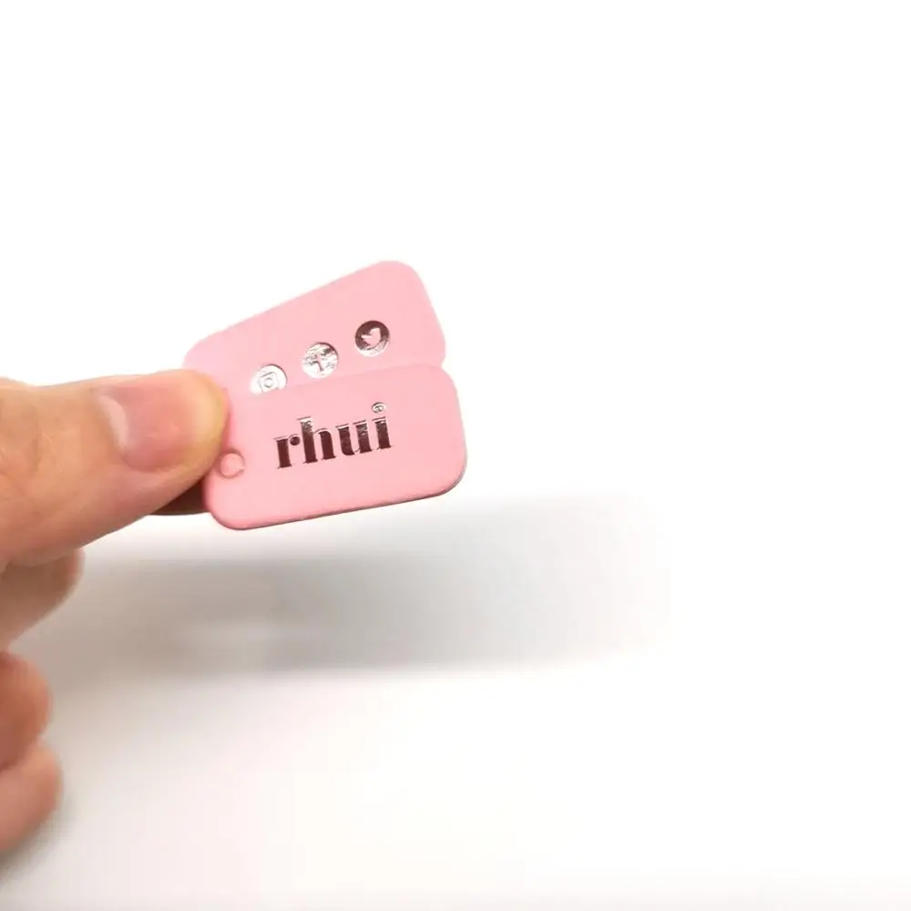 Eco friend design recycled  Custom  LOGO  paper cloth  shoes string Clothing jewelry watch Hang Tag Label