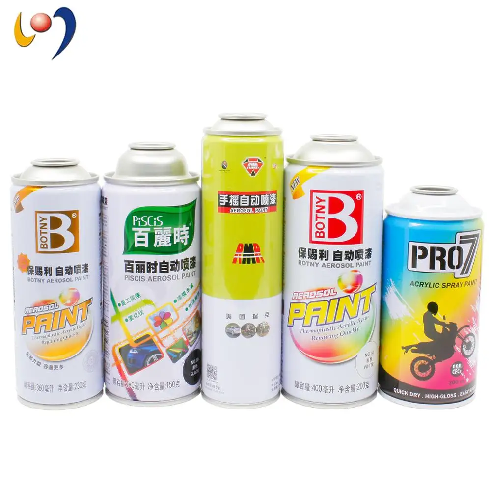 
Aerosol Use Metal Material Tin Cans for Oil Spray 