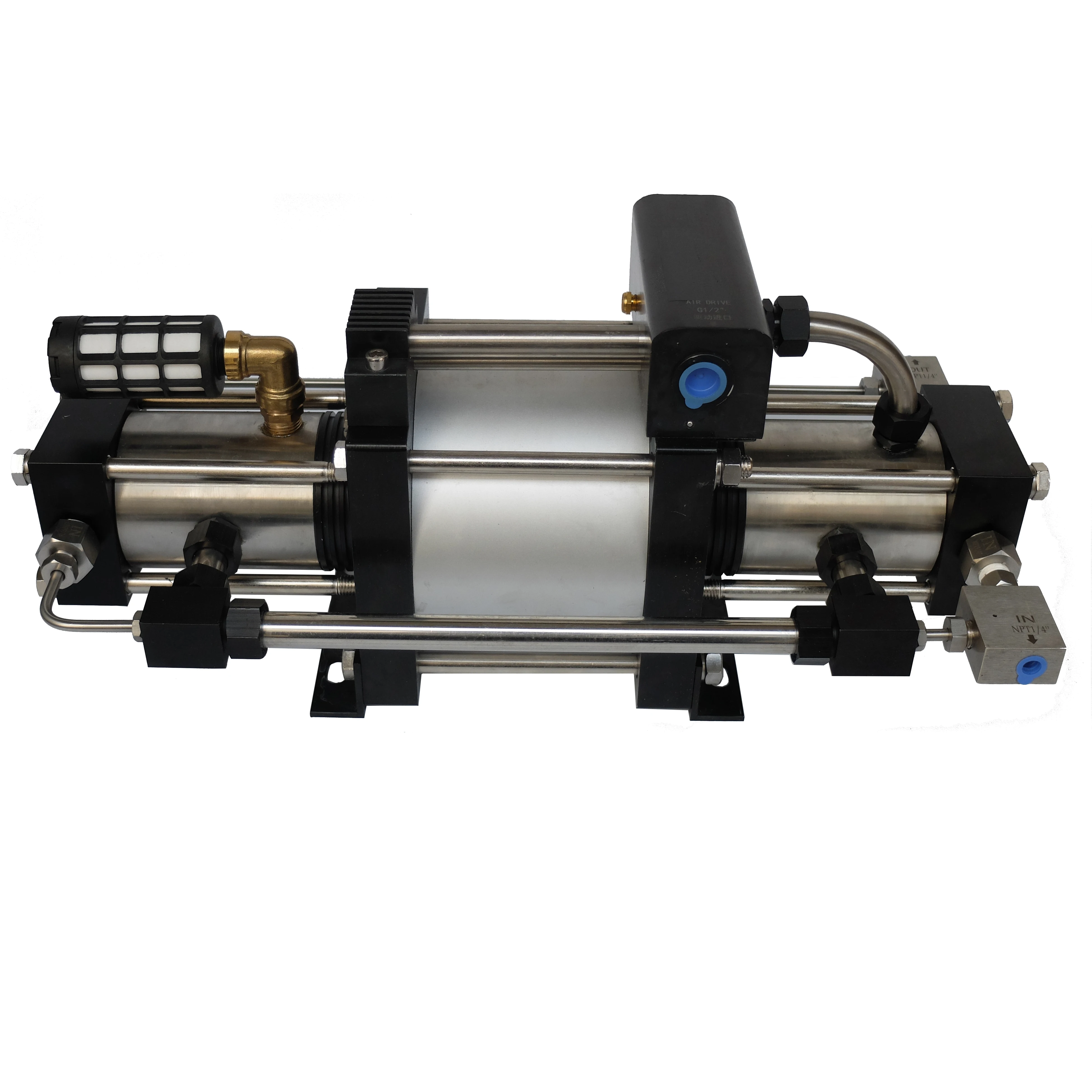 USUN brand Model:GBD 56-800 Bar Nitrogen gas transfer pump for cylinder refilling