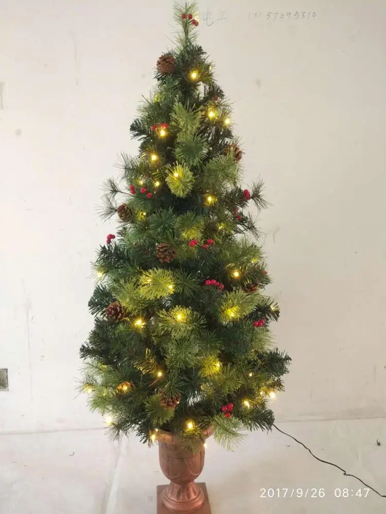 210cm home decoration artificial led christmas tree christmas decoration supplies christmas tree topper albero di natale