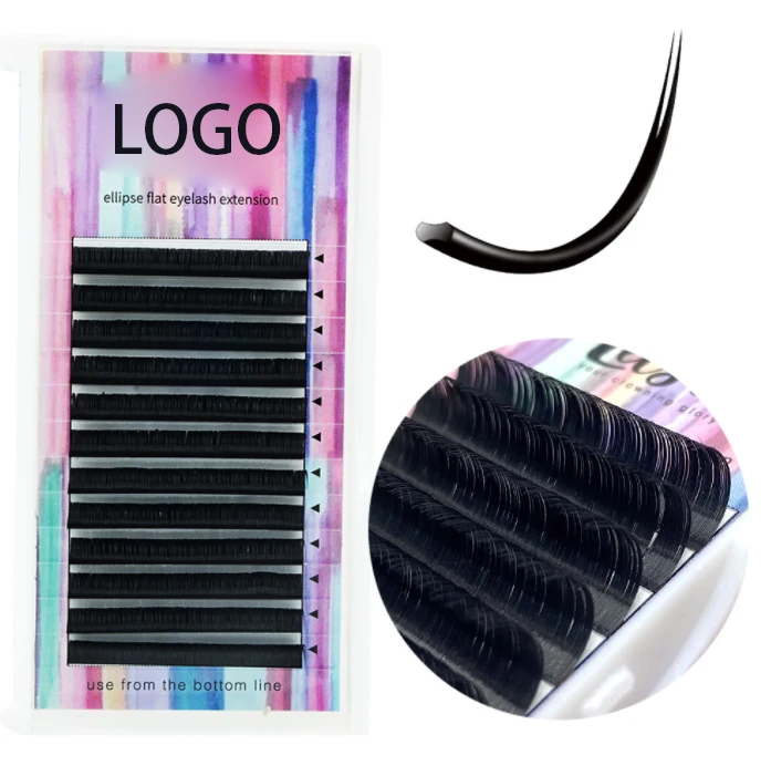 Wholesale Price J B C D Dd M L Korean Pbt Fiber Silk Eyelashes Extension