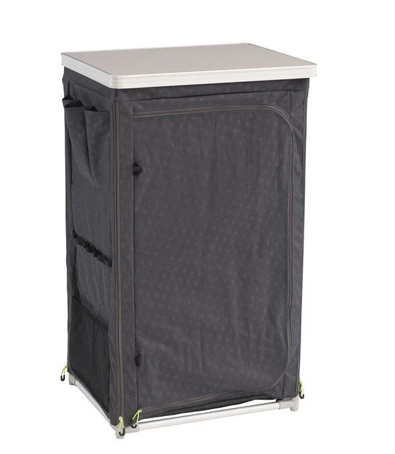Portable OEM Outdoor Furniture Compact Three Layers Caravan Motorhome RV Camping Accessories Portable Cupboard With Carry Bag