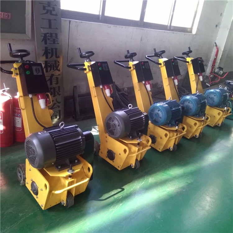 SDBM High performance handle push mini concrete milling machine concrete floor scarifier machine