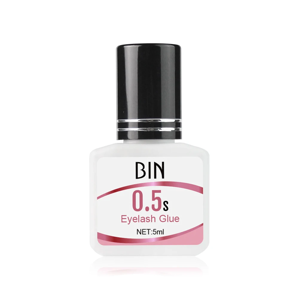 BIN 10 мл 0.5S прочный водонепроницаемый клей для наращивания ресниц оптом