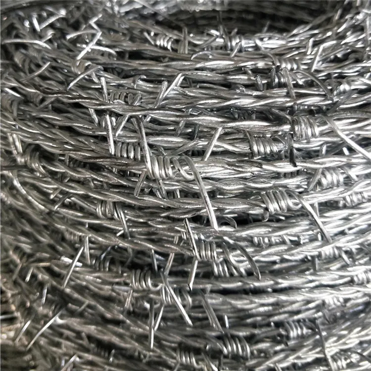 2022 High Quality 12.5 Gauge Rustproof Barbed Wire Price Per Roll Prison Barbed Wire Fencing For Sale