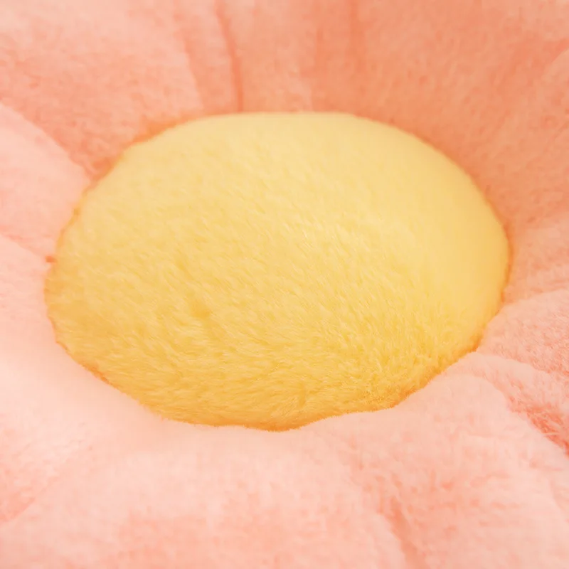Soft Colourful Flower Pillow Stuffed Plush Daisy Flowers Shape Plant Chair Cushion Pillow Sunflower Plush Toy
