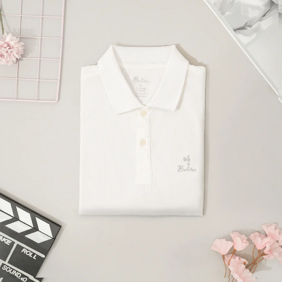 Hot Selling Cotton Polo Shirt Many Color Casual Custom Logo Carton Box Package From Vietnam Manufacturer