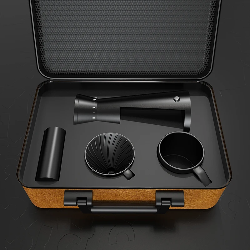 Professional Coffee Grinder Espresso Bean Machine Electric Coffee Mill Bean Grinder with Italy Imported Conical core for house