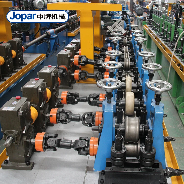 Jopar заводская цена 304 / 201 SS катушка для украшения квадратная труба машина производства труб мельница