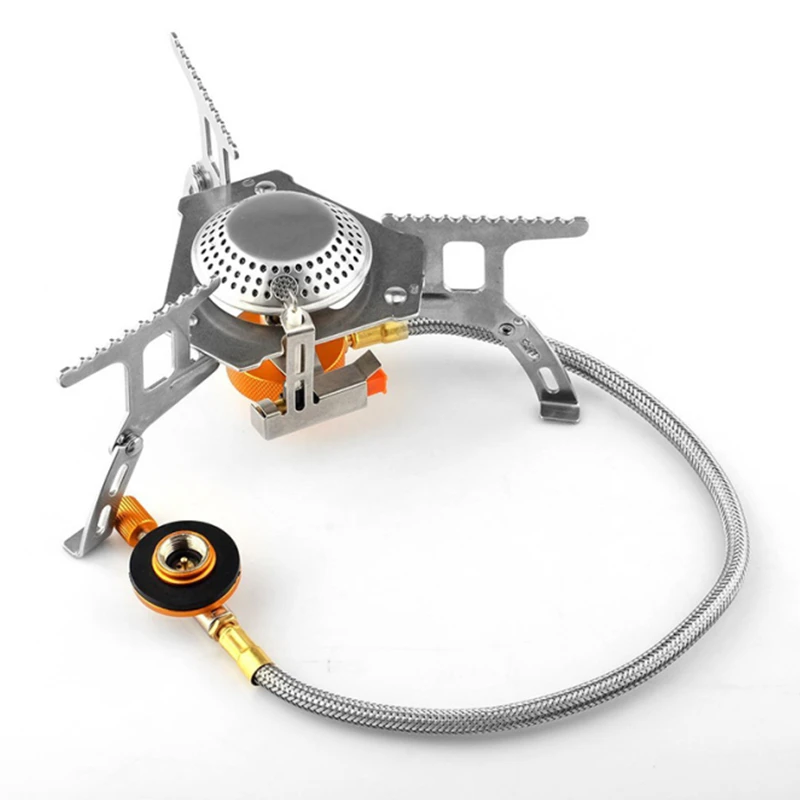 Manufacturer Backpacking Stove Burner Portable Camping Gas Stove Folding Survival Kit Type Mini Camping Stoves