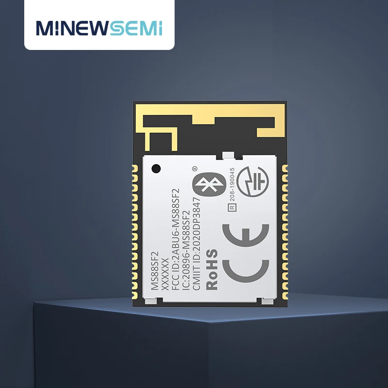 Компактный модуль дальнего действия BLE 5 2 MS88SF21 с использованием Nordic nRF52833 SoC 512kB флэш-память 128kb поддержка Zigbee Резьбовая сетка