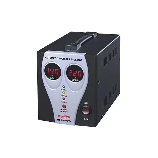 Автоматическая электрическая схема 2000VA 220V 110V регулятор SVC однофазный реле переменного тока Тип стабилизатора