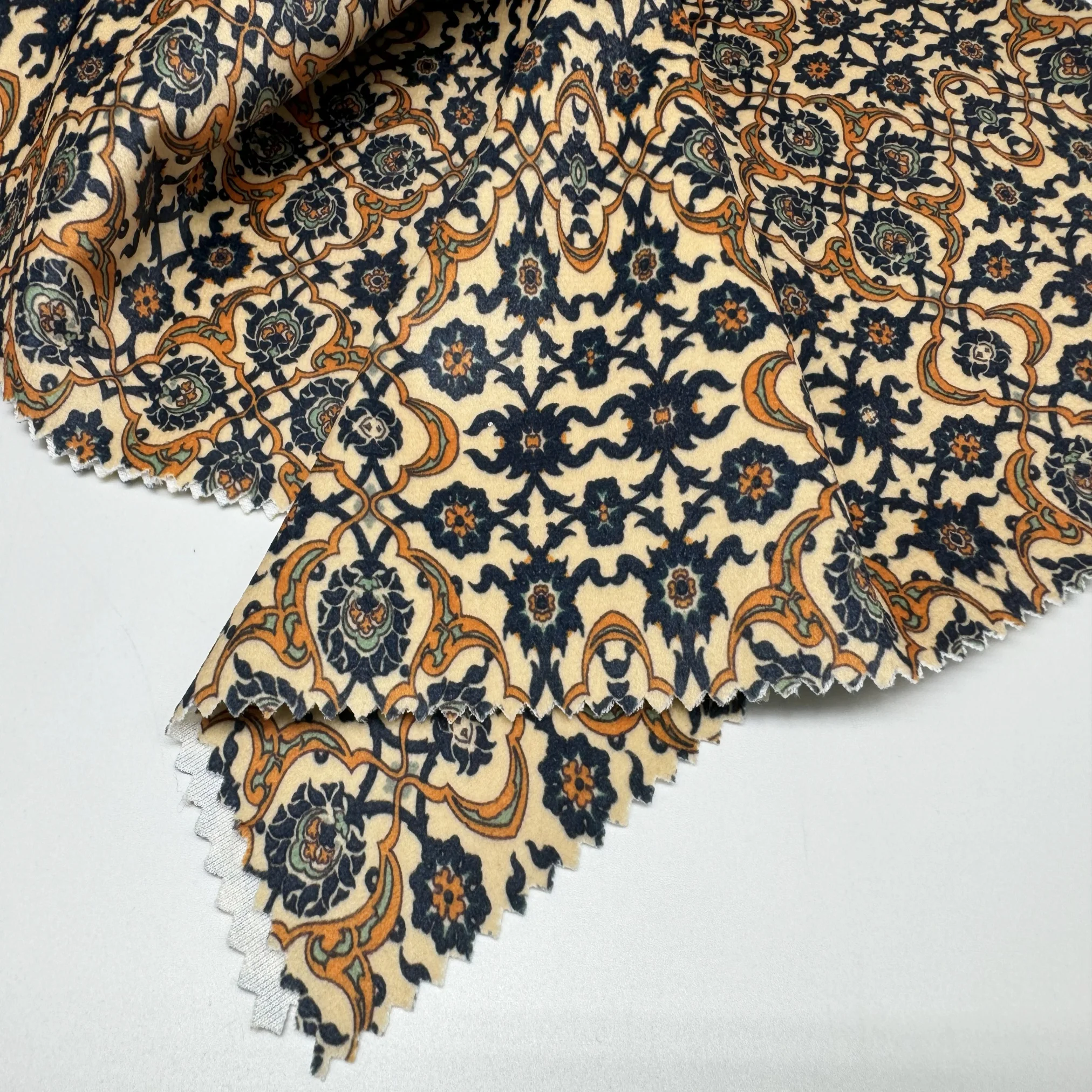 High quality 100 polyester Comfortable printing  holland velvet fabric For Upholstery Sofa And Cushion