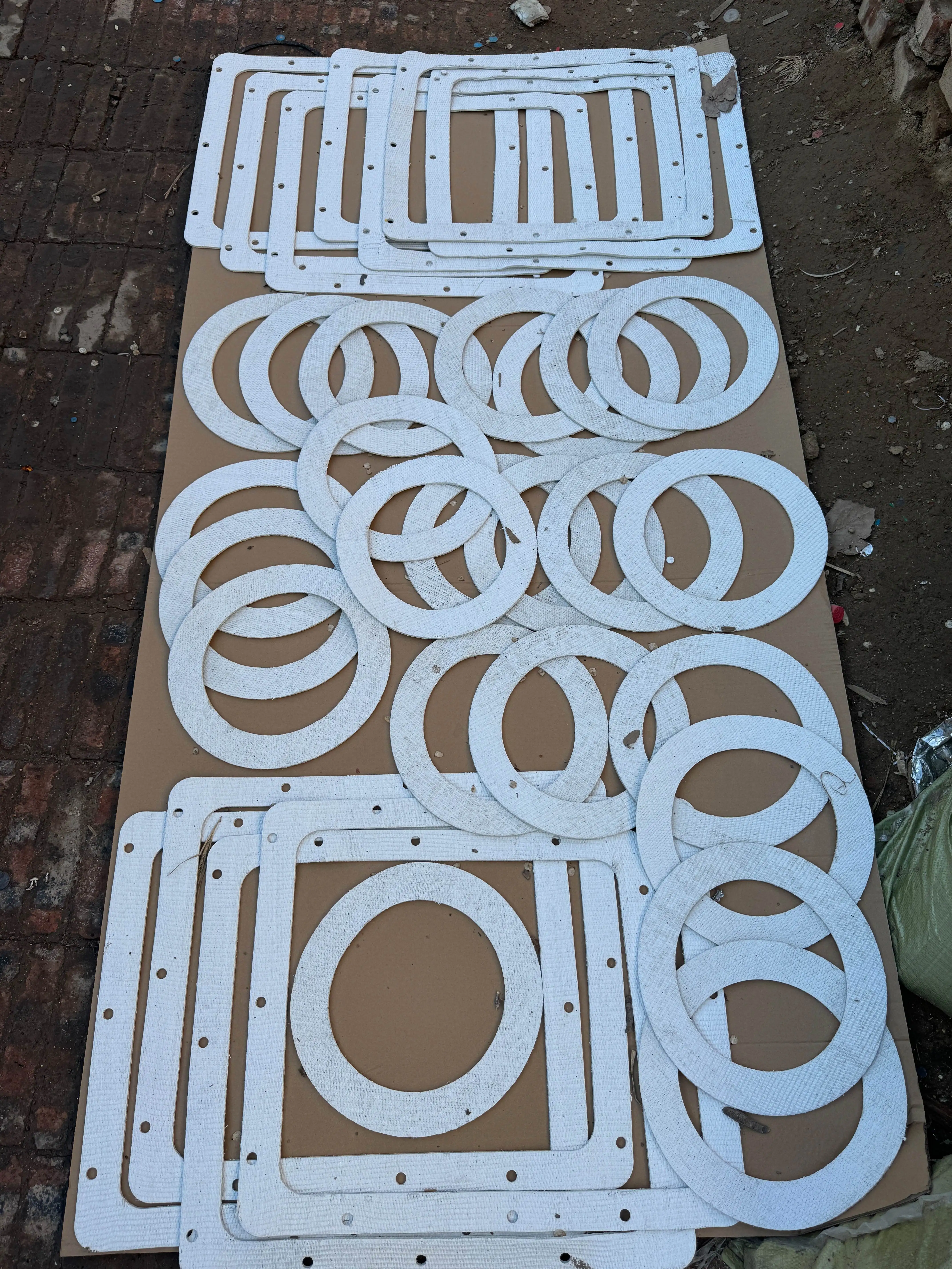 Wholesale Gasket for Chemical Reaction Vessel Seal Asbestos Free Cloth Non Asbestos Rubber Sealing Gasket