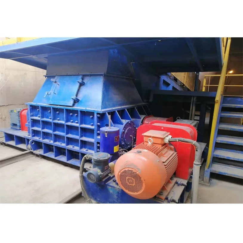 Tianhe Double Roller Crusher for middle-sized materials soft and medium hard rock, fertilizers or salt sinter