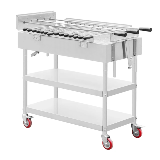 Commercial Charcoal BBQ grill for Skewers,charcoal grill designs