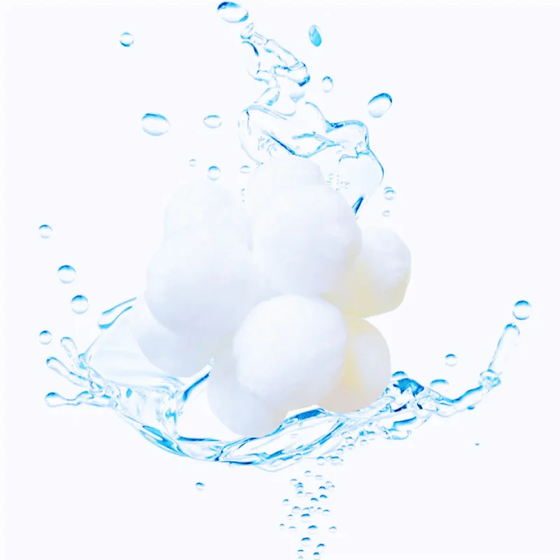 High-quality polyester fiber balls for filter material balls for wastewater treatment in China