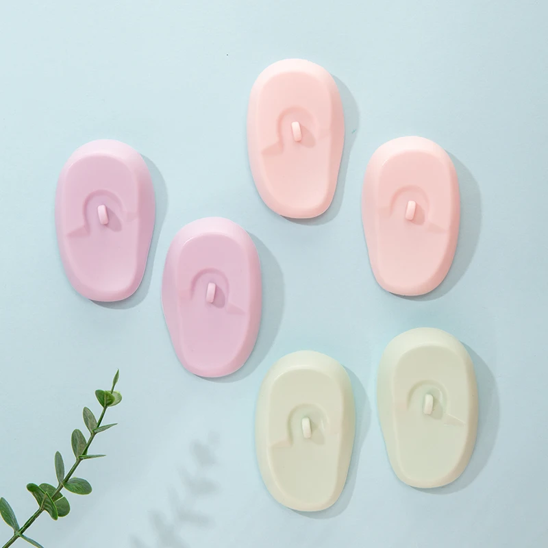 Soft Earmuffs Reusable Silicone Ear Protectors Waterproof Ear Covers Shield for Hair Dye Shower Bathing Hair Styling Tools