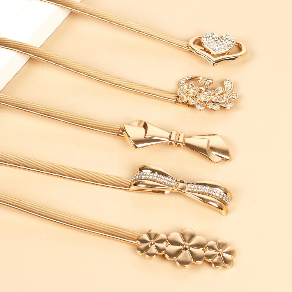 Fashion Metal Belt Ladies Stretch Decorative Waist Chain Jewelry Body Chain