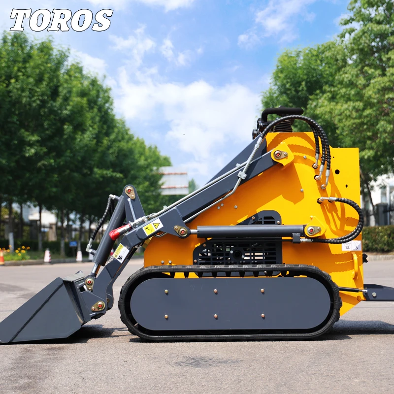 Small Agriculture Machinery Wheel Skid Steer Laoder Wholesale Customize Mini Skid Steer Loader Chinese High Quality Minicargador