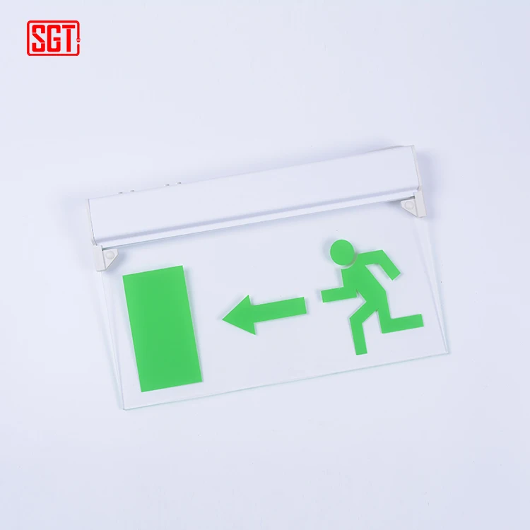 BEST sell SKU China cheap price fire safety hanging emergency light led salida exit sign
