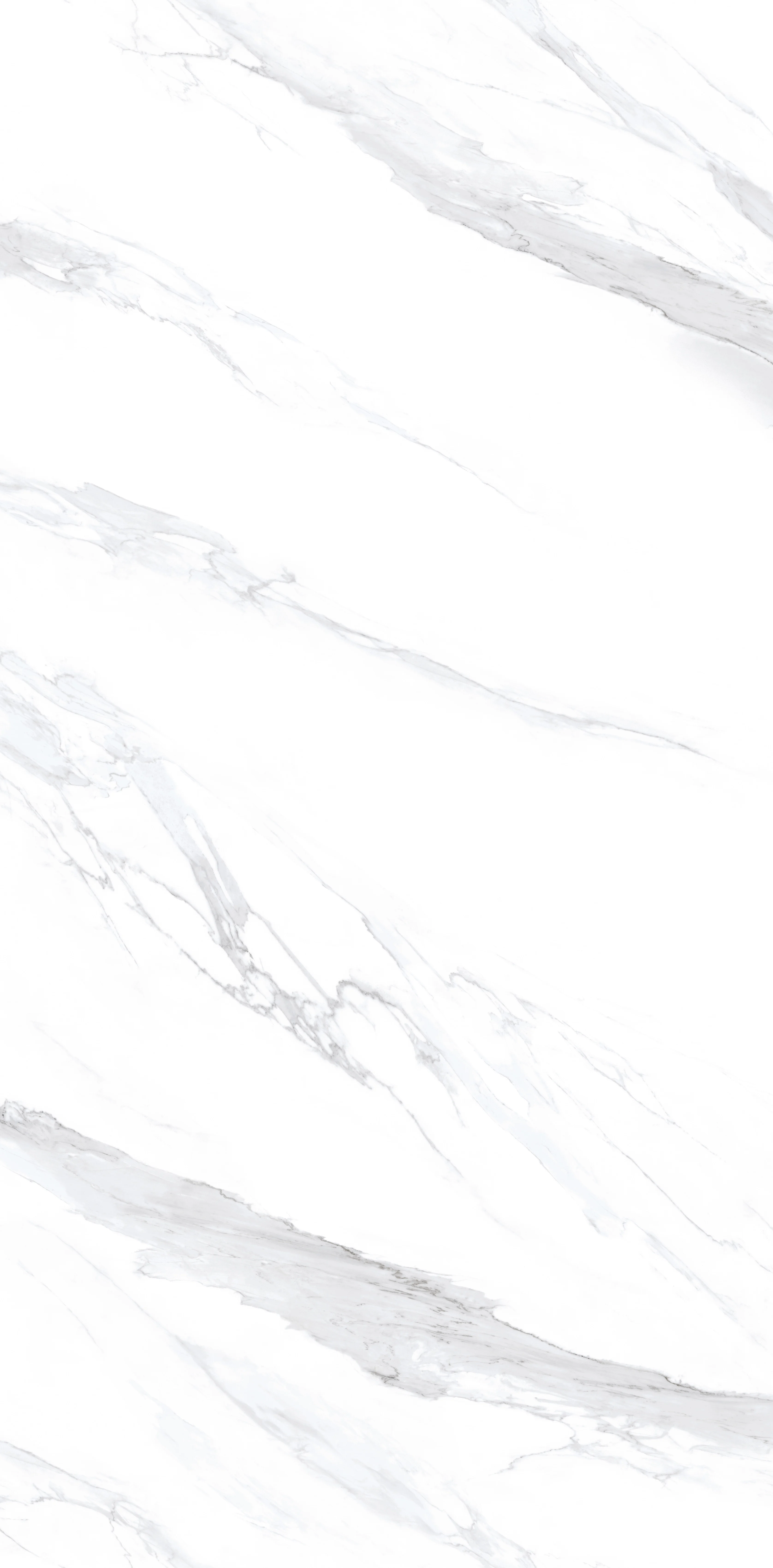 Foshan White Marble Look Slab Wall Tiles Home Decor Ceramic Tiles Interior Landscape Wall Dining Living Room Building Materials