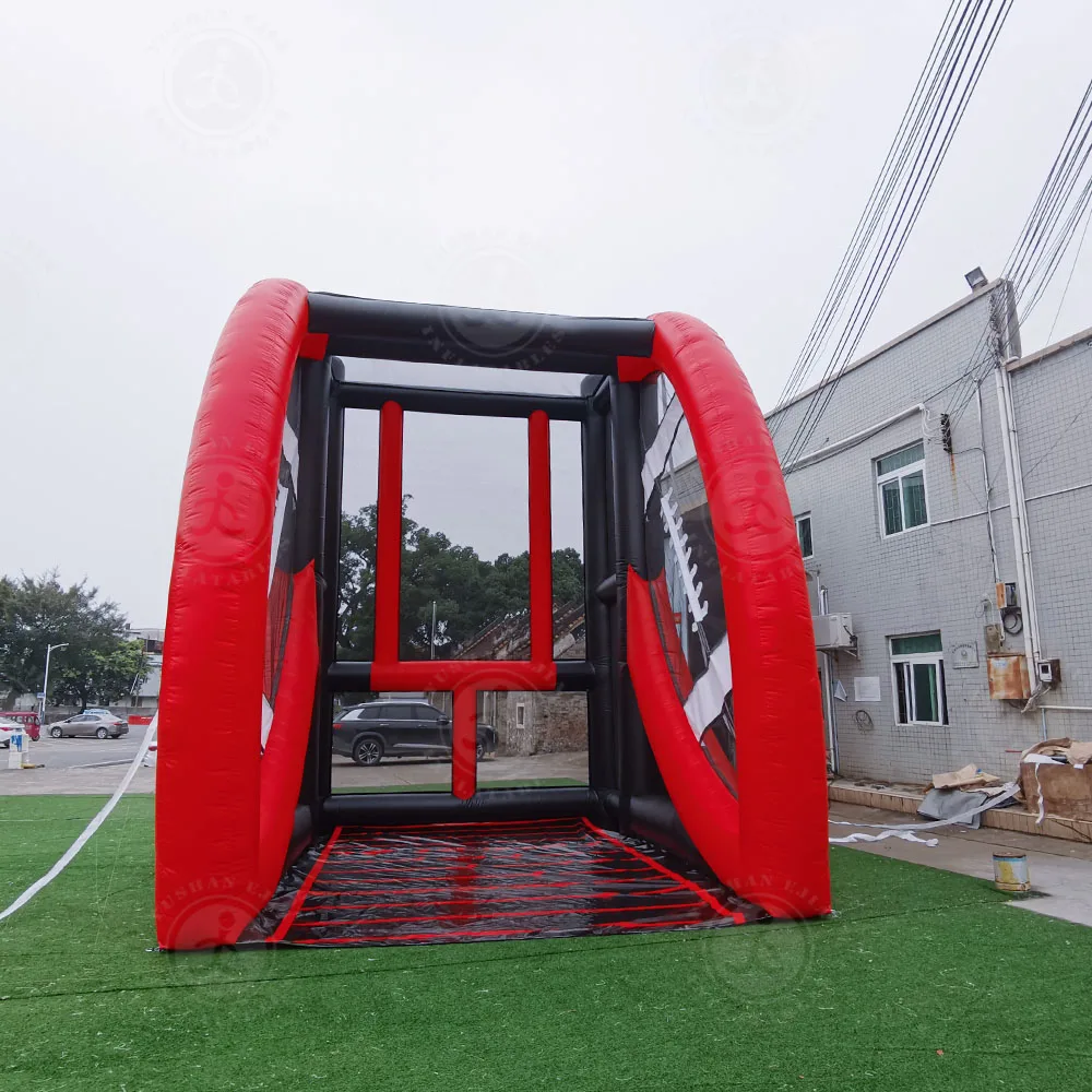 New Sale Interactive Amusement Park Games Interactive Challenge Games Football Inflatable Game Inflatable Football Goal Post