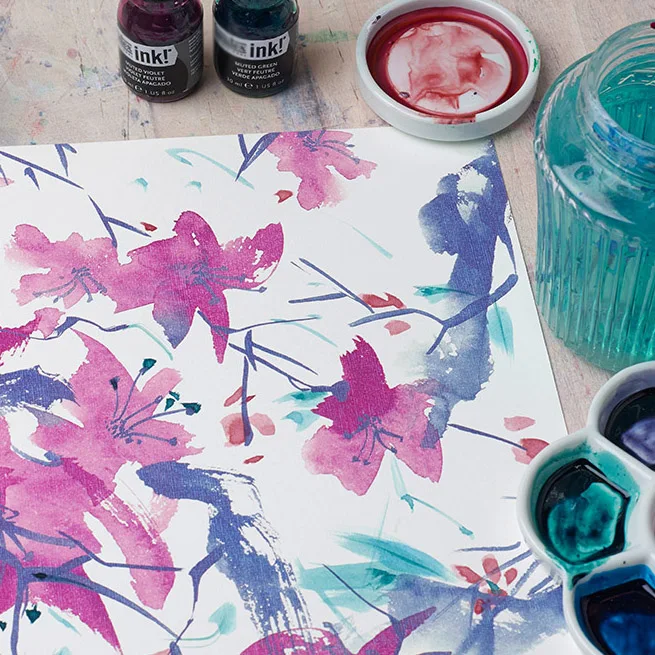 30 ml And 42 Colors Water Based Safe And Healthy Non-toxic Painting Acrylic Ink For Acrylic Refilled Marker And DIY Painting