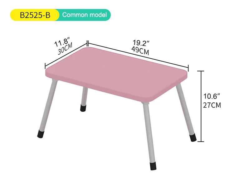 Портативный складной стол из МДФ для ноутбука деревянный компьютерный на кровати