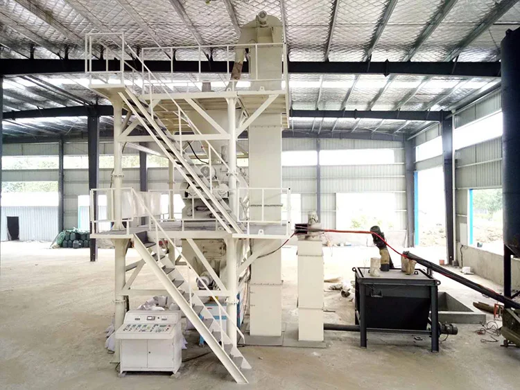 Weightless Twin Shaft Paddle Type Dry Mixed Mortar Light Gypsump Plaster Mixer