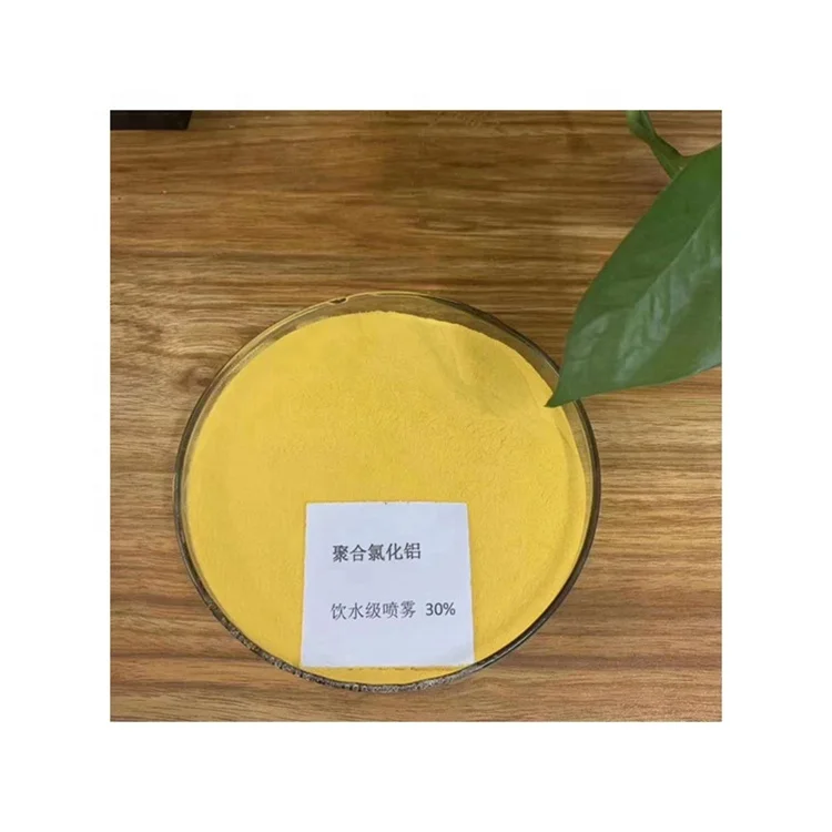 High Purity Pac Polyaluminium Chloride 25kg bag Poly Aluminum 31% Chemicals Raw Materials