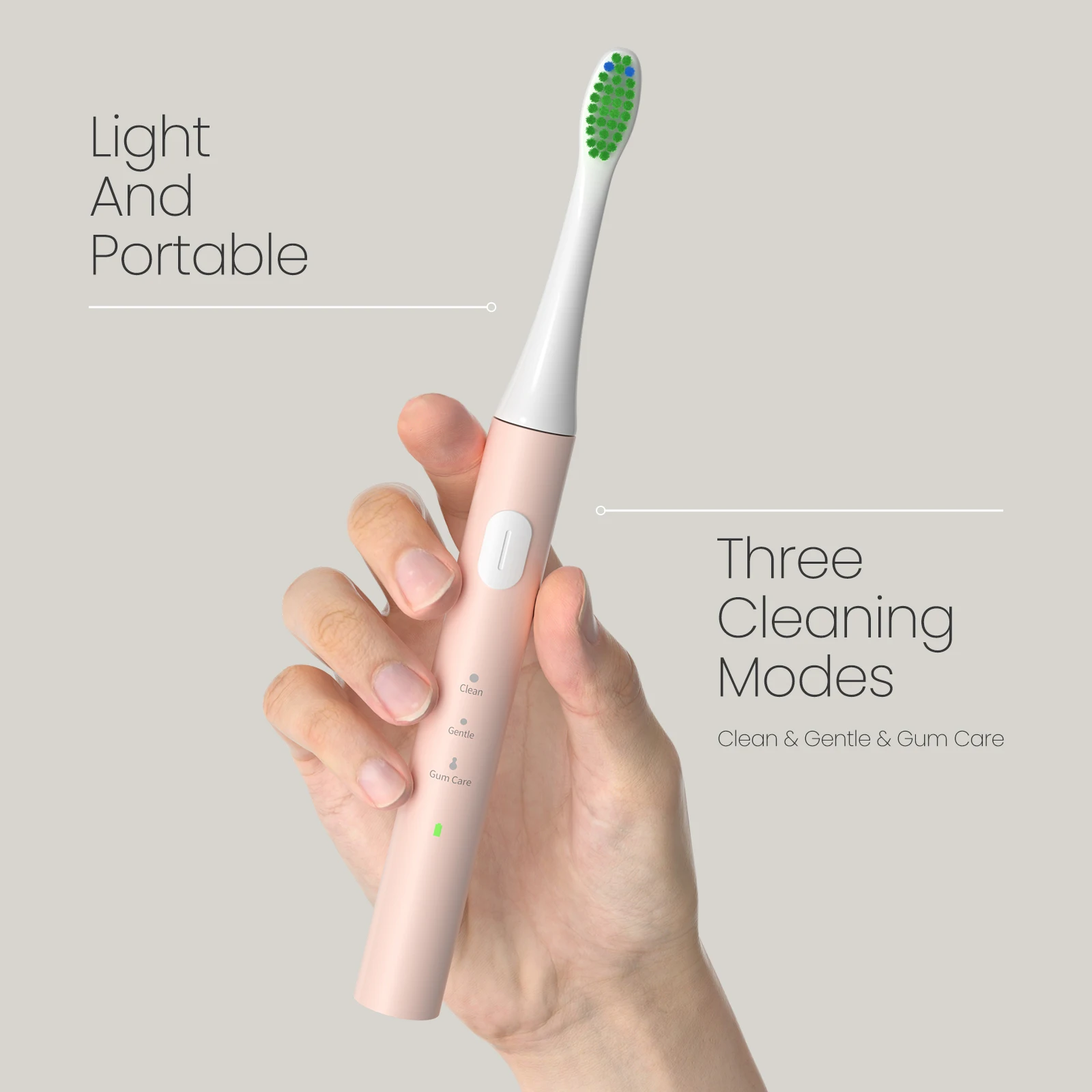 2024 New Products Sonic Ultrasonic Wave Massage Electric Toothbrush With DuPont Bristles