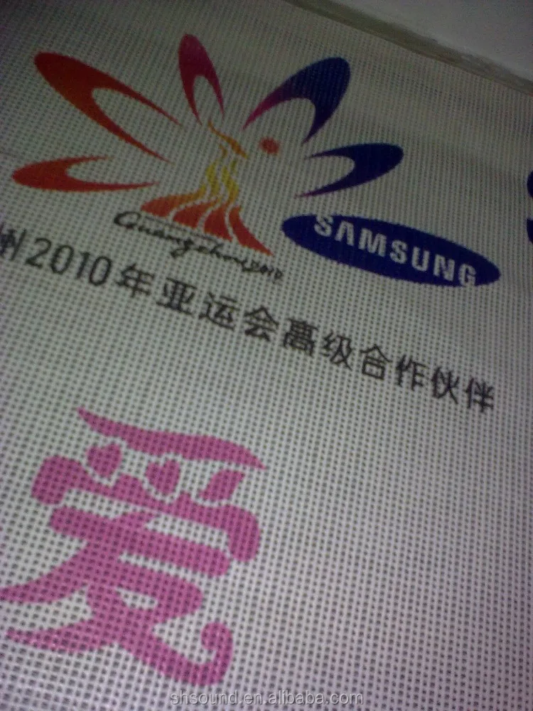 Растворитель печати среды ПВХ гибкий баннер рулон/ПВХ баннер/ПВХ сетчатый баннер