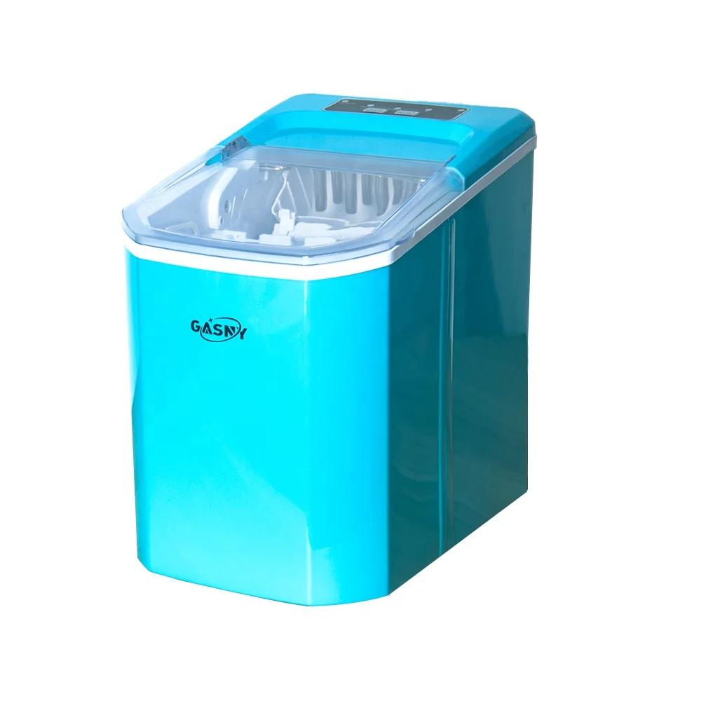 Ice Maker Machine for Countertop Self-Cleaning Function 10-12kgs/24H Portable Ice Maker 9 Cubes Ready in 6-10 Mins Compact Ice