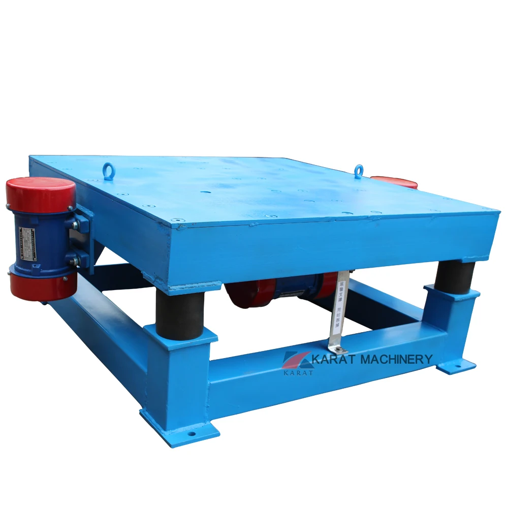 High quality electric vibrating table for concrete paver