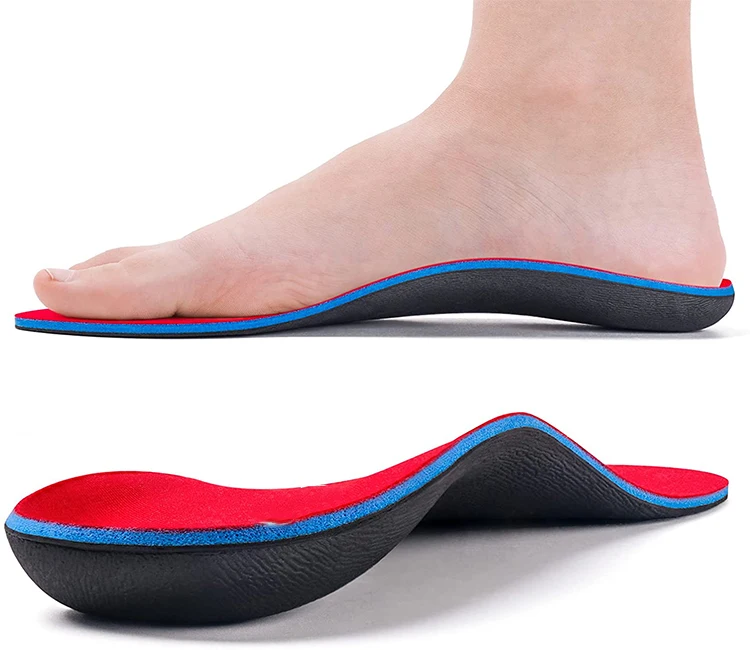 Orthotic Arch Support Shoe Inserts Insoles for Flat Feet Feet Pain Plantar Fasciitis Insoles for Men and Women