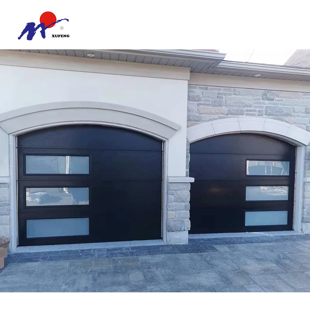 Security Double Car Large Sectional Villa 10 X12 Garage Door for homes