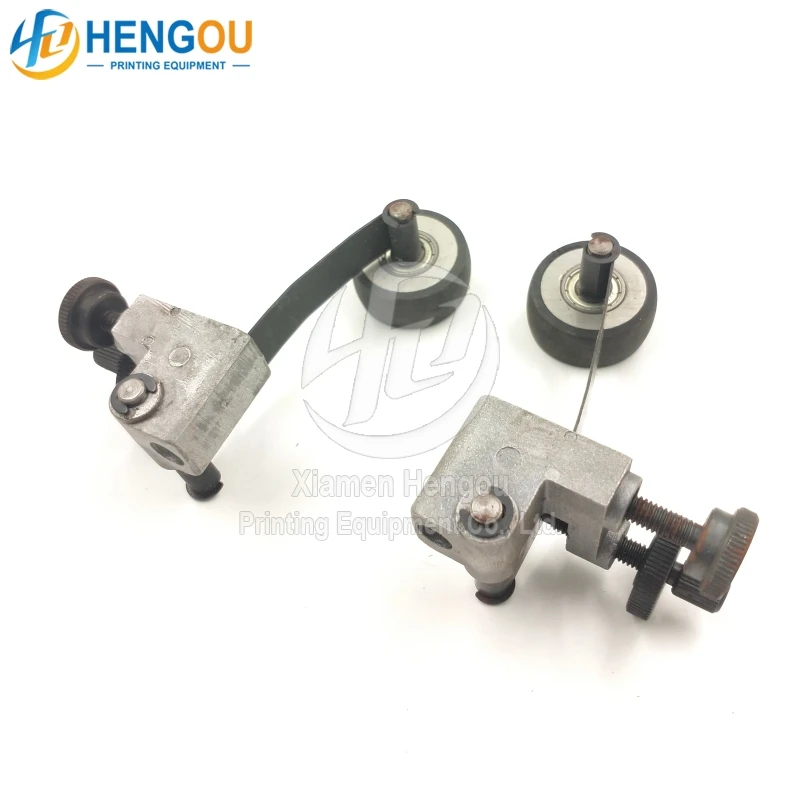 3 Pairs Free Shipping Parts KOMORI Feeder Wheel Install Hole 8mm Paper Pressing Assembly Spare for Komori
