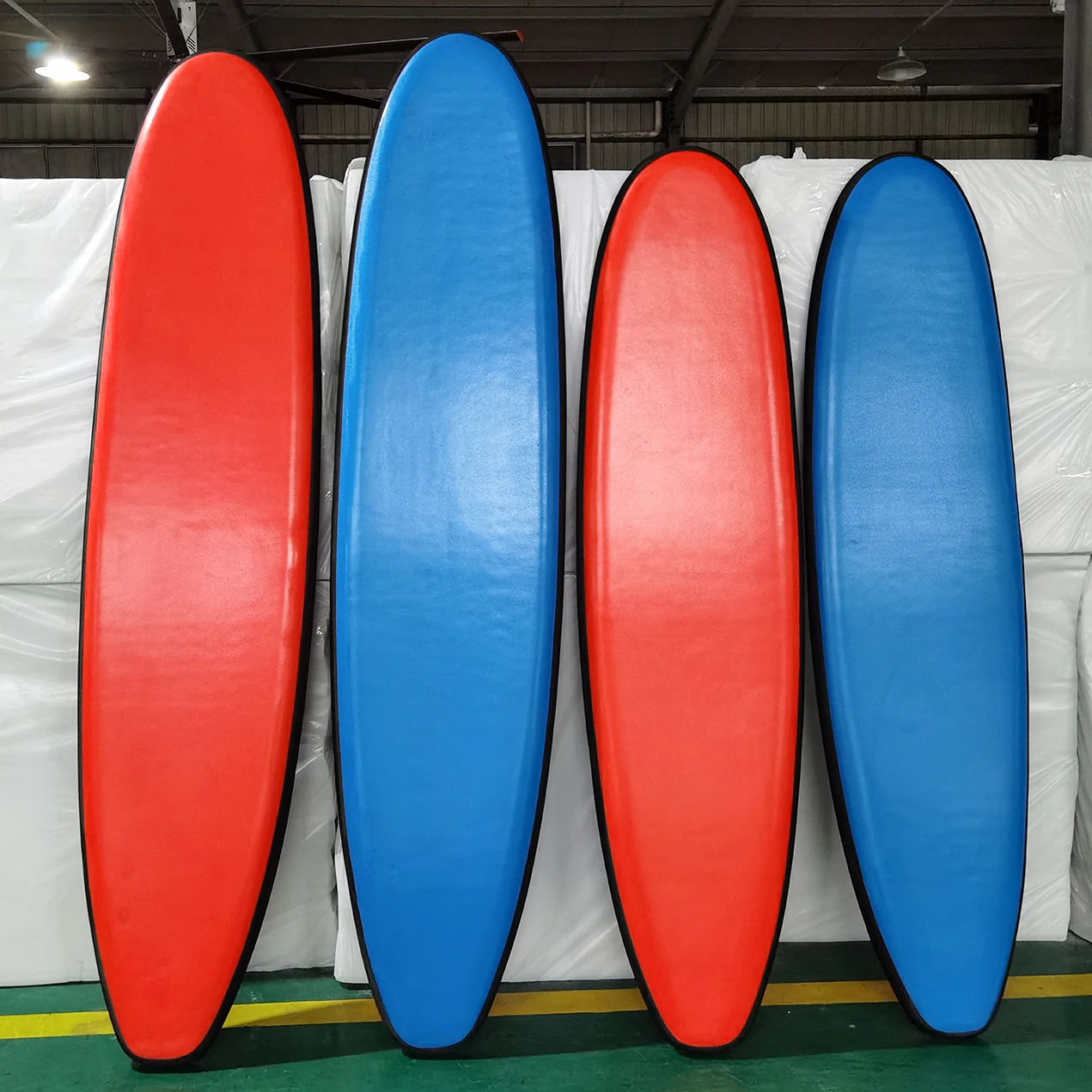 Surfboard for Beginners Kids and Adults - Soft Top Foam Surfboards for Beach including leash and fins